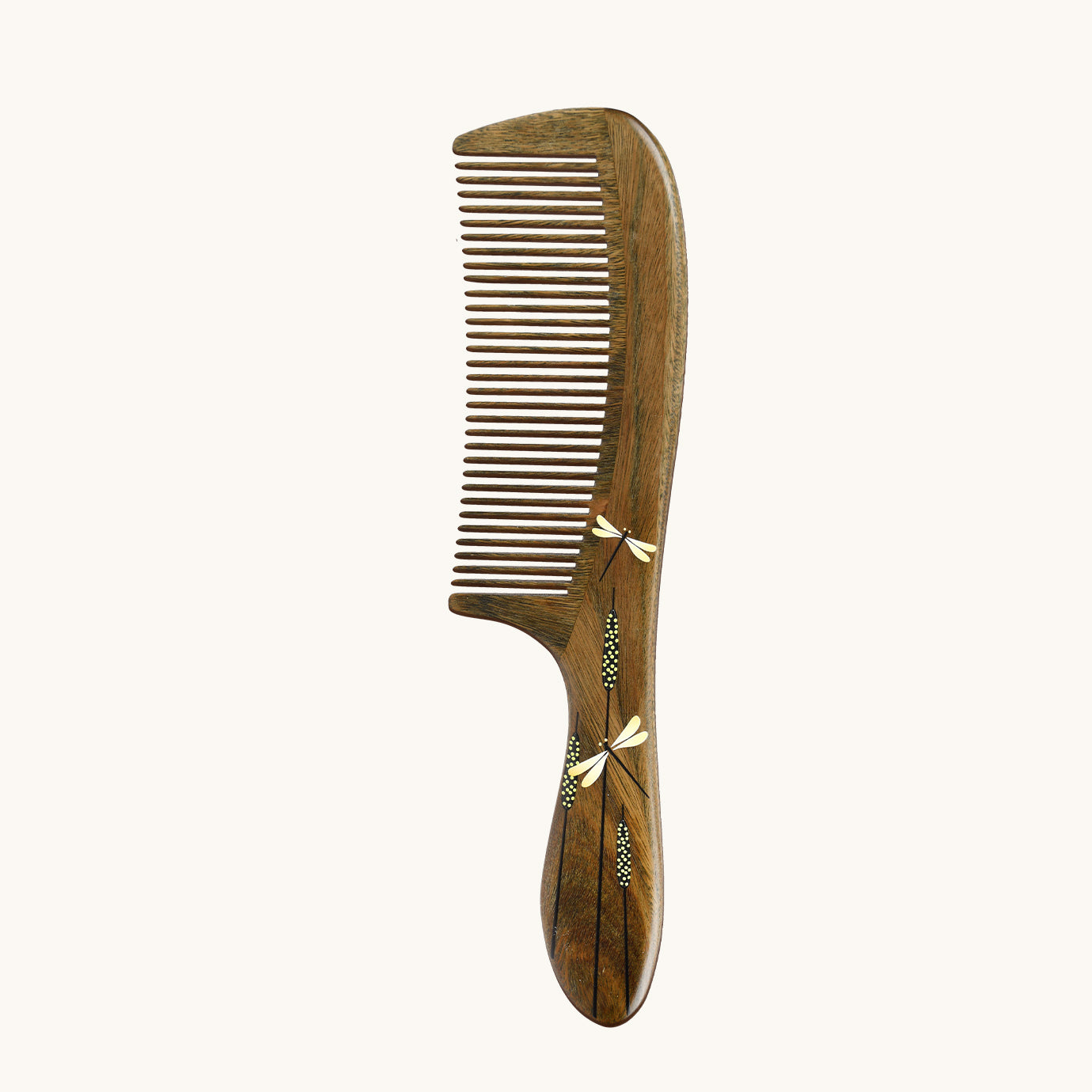 Peigne en bois Libellule Grâce Peigne en bois Libellule Grâce