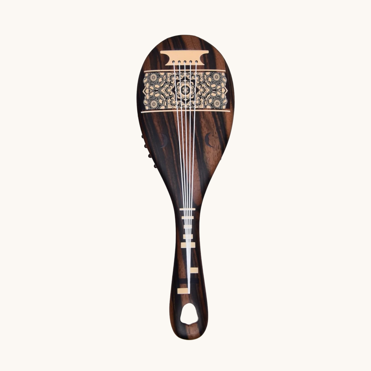 Brosse à cheveux en ébène pour luth Brosse à cheveux en ébène pour luth