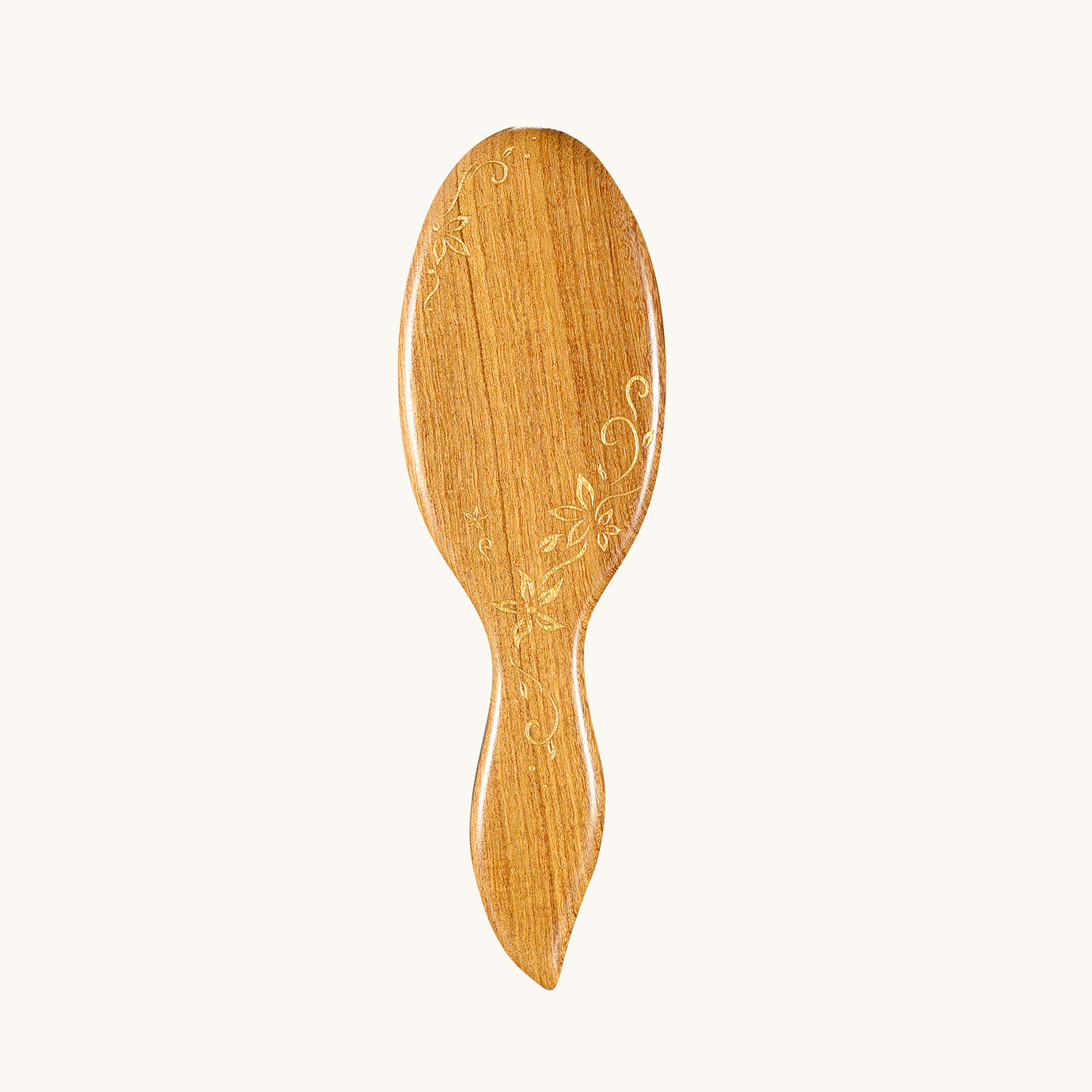Brosse à cheveux en teck Brosse à cheveux en teck
